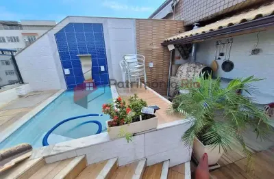 Cobertura com 4 quartos à venda na praça marco aurélio, vila da penha, rio de janeiro, 171 m2 por r$ 630.000