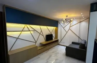 Lindo studio alto padrão mobiliado 1/4 em pitangueiras, lauro de freitas  r$2.750