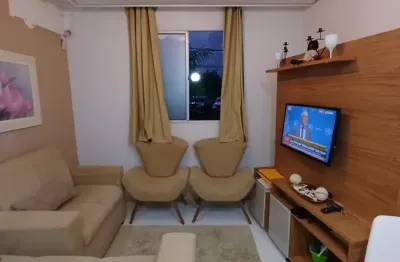 Aluguel apartamento em abrantes 2/4 condomínio fechado 900 reias