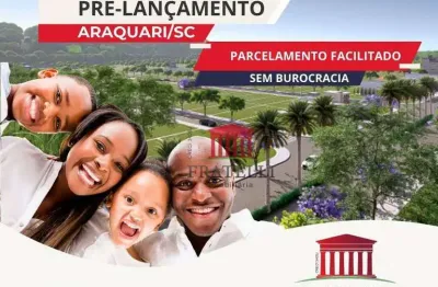 Terreno à venda, 240 m² por r$ 8.376,54 - porto grande - araquari/sc