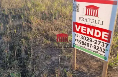 Área à venda, 2823 m² por r$ 1.129.200,00 - volta redonda - araquari/sc