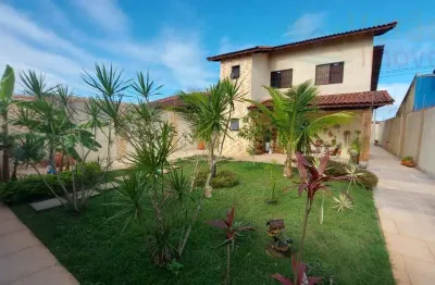 Imperdível casa à venda em itanhaém-sp, cibratel ii! 3 quartos, 3 suítes, 3 banheiros, 4 vagas na garagem, 225m²!