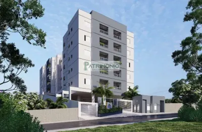 Apartamento à venda em jaguariúna-sp, no edifício residencial ibiza: 2 quartos, sala, banheiro, 2 vagas - 75,56 m².