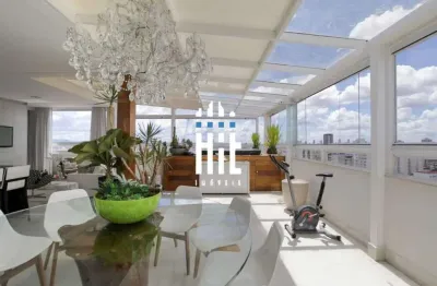 Imperdível cobertura de luxo com 4 quartos e 476m² na mooca, são paulo-sp!