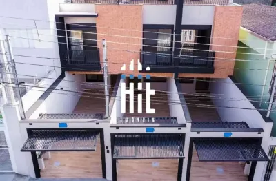 Sobrado triplex com rooftop inovador na vila do bosque: 3 quartos, 3 suítes, 2 salas, 4 banheiros, 2 vagas - 165m²!