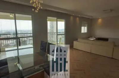 Apartamento de alto padrão para locação no ipiranga, são paulo-sp: 3 quartos, 2 suítes, 2 salas, 3 banheiros, 2 vagas de garagem, 133,00 m²