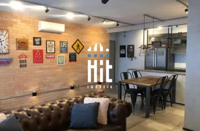 Venda de cobertura exclusiva na vila gumercindo, são paulo-sp: 1 quarto, 1 suíte, 2 salas, 2 banheiros, 3 vagas!