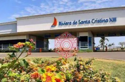 Terreno à venda, 450 m² por r$ 80.000,00 - riviera de santa cristina xiii - paranapanema/sp