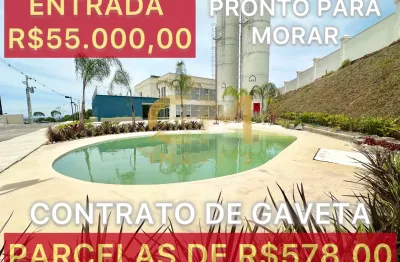 Apartamento 2 dormitórios a venda no contrato  de gaveta ( parcelas mensais de r$578,67 )