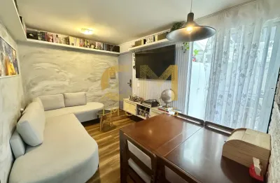 Lindo apartamento 2 dormitórios, Garden duplo coberto e semi mobiliado