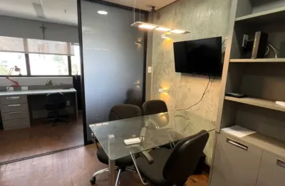 Sala/escritório comercial no adrianópolis- 100% mobiliada| completa