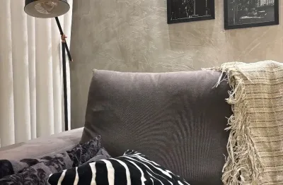 Lindo apartamento completíssimo (porta fechada) no ed solar mirador