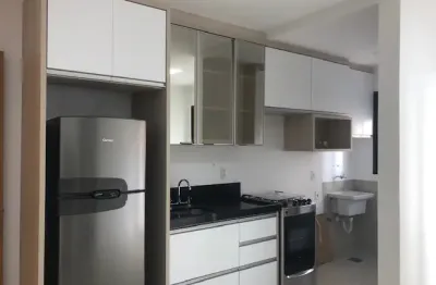 Apartamento semi - mobiliado com 1 quarto no ed prime paranaguá