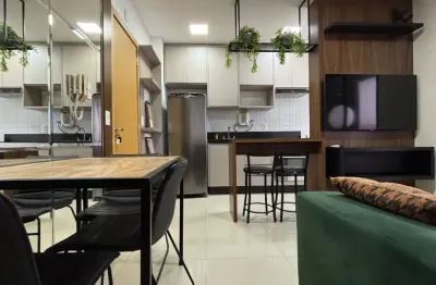 Lindo apartamento mobiliado completo no ed prime paranaguá no centro