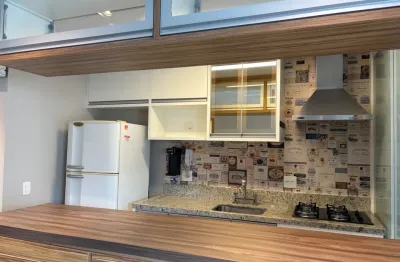 Apartamento de 1 Quarto Mobiliado Completo na Gleba Palhano