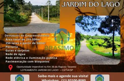 Exclusivo loteamento: jardim do lago – seu paraíso particular!