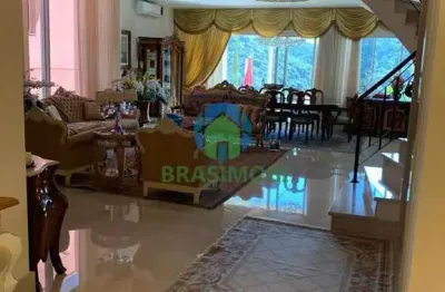 Residência de alto padrão à venda ou locação no tamboré 10 – elevador e área gourmet
