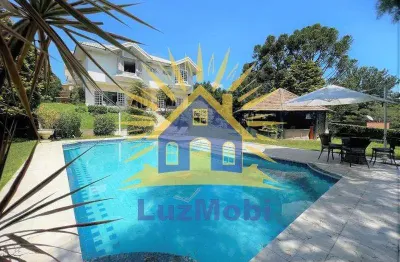 Condomínio palos verdes – clássica, 4 suítes, gourmet, piscina e linda vista! Em 2 lotes!