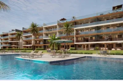 Habitá home resort á beira mar da praia do cupe! sinal 6% + 94% financiamento bancario.