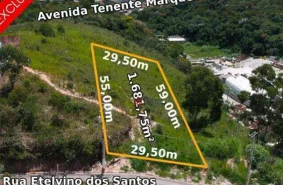 Terreno comercial à venda na Rua Urano, 54, Chácara do Solar II (Fazendinha), Santana de Parnaíba
