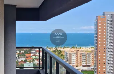 Studio mobiliado com vista mar na praia da enseada!
