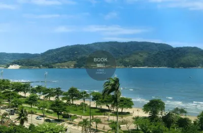 Amplo apartamento com vista para o mar espetacular no cristal park