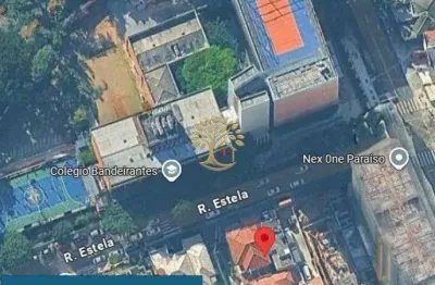Terreno localizado na rua estela, em frente ao colégio bandeirantes.