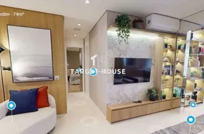 Apartamento à venda em santo andré, jardim, com 2 quartos, 74m²