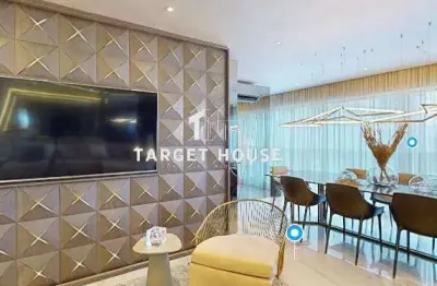 Apartamento à venda em são paulo, brooklin, com 3 quartos, 141m²