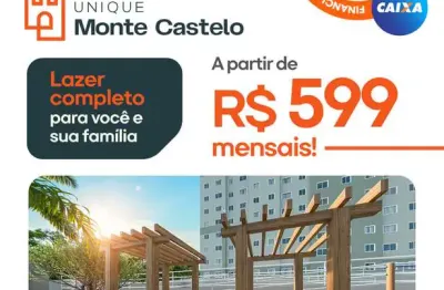 Monte Castelo | Apartamentos 2 Quartos em Pré-Lançamento, em frente à praça