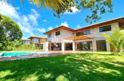 Casa com 7 dormitórios à venda, 531 m² por r$ 4.590.000 - praia do forte - mata de são joão/ba