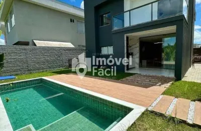 Casa com 4 dormitórios à venda, 176 m² por r$ 1.450.000 - bairro novo - camaçari/ba
