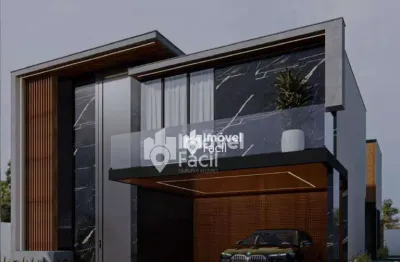 Casa com 4 dormitórios à venda, 320 m² por r$ 2.400.000 - alphaville litoral norte 3 - camaçari/ba