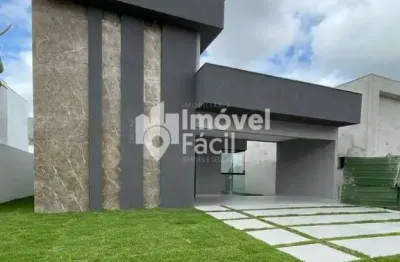Casa em condomínio fechado com 3 quartos à venda na Estrada Cascalheira, Parque Das Mangabas, Camaçari