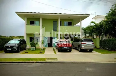 Casa com 5 dormitórios, 350 m² - venda por r$ 2.200.000,00 ou aluguel por r$ 15.000,00/mês - alphaville litoral norte 1 - camaçari/ba