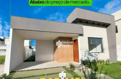 Casa com 3 dormitórios à venda, 123 m² por r$ 740.000 - alphaville camaçari - camaçari/ba