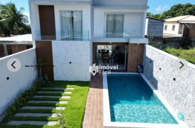 Casa em condomínio fechado com 5 quartos à venda na Estrada Do Coco, Barra do Jacuípe, Camaçari