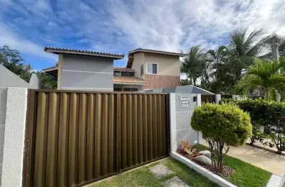 Casa com 4 dormitórios para alugar, 350 m² por r$ 5.831,67/ano - buraquinho - lauro de freitas/ba
