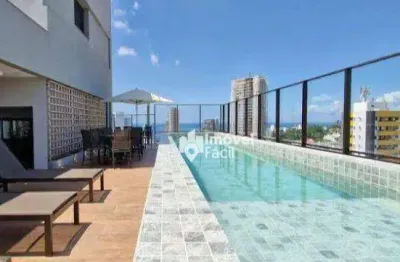 Studio com 1 dormitório para alugar, 27 m² por R$ 3.400,00/mês - Barra - Salvador/BA
