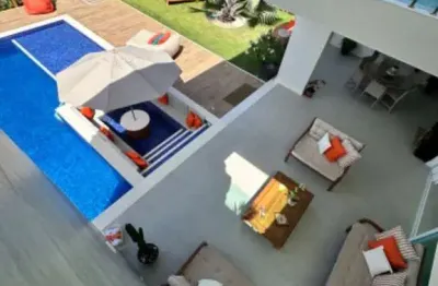 Casa em condomínio fechado com 7 quartos à venda na acesso 01-65, guarajuba, camaçari, 400 m2 por r$ 6.500.000