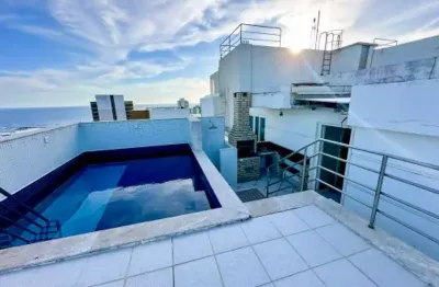 Cobertura com 5 quartos à venda na rua alberto valença, 50, pituba, salvador, 246 m2 por r$ 3.200.000