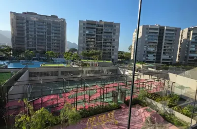 Alugo apartamento de três quartos em novo condominio na barra da tijuca