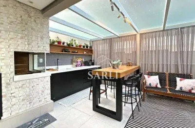 Apartamento com 2 dormitórios à venda, 111 m² por r$ 1.050.000,00 - campinas - são josé/sc