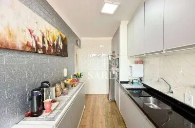 Apartamento com 3 dormitórios à venda, 76 m² por r$ 595.000,00 - barreiros - são josé/sc