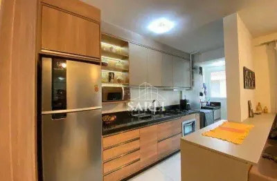 Apartamento com 3 dormitórios à venda, 75 m² por r$ 630.000,00 - centro - são josé/sc