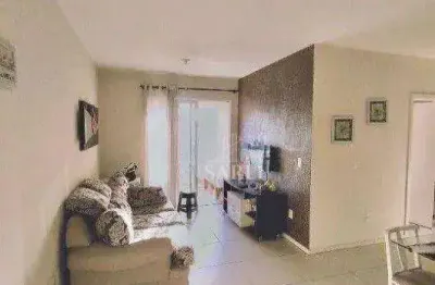 Apartamento com 2 dormitórios à venda, 71 m² por r$ 550.000,00 - ipiranga - são josé/sc
