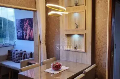 Apartamento com 2 dormitórios à venda, 56 m² por r$ 370.000,00 - potecas - são josé/sc