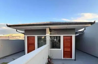 Casa com 2 dormitórios à venda, 57 m² por r$ 390.000,00 - forquilhas - são josé/sc
