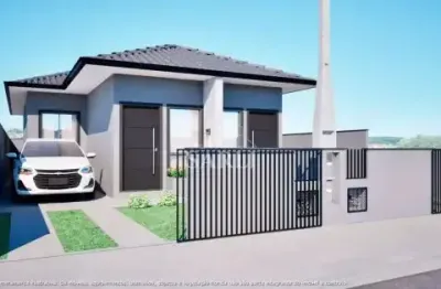 Casa, com 2 dormitórios, com vaga de garagem, de 48 m² forquilhas - são josé