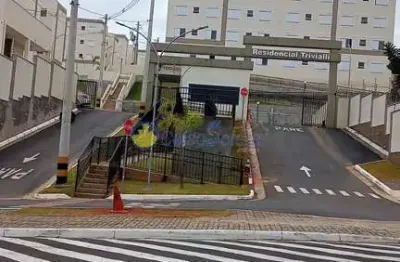 Apartamento 2 dormitórios com armários e piso laminado – residencial trivialli – granjas santa tere